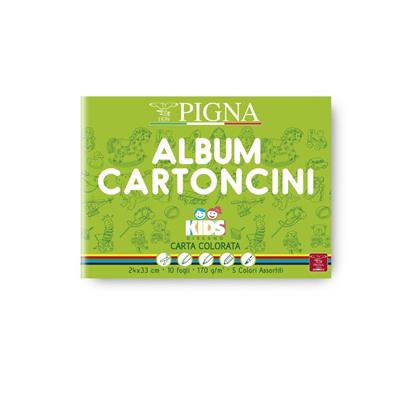 ALBUM CARTONCINI COLORATI