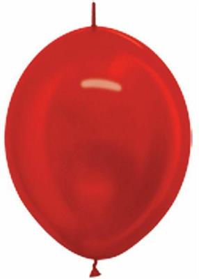 PALLONCINO LINK 14 ROSSO METALLIZZATO