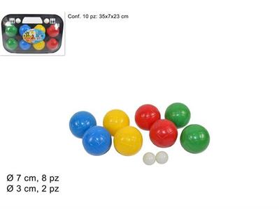 BOCCE 8+2 pz