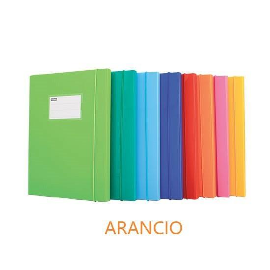 CARTELLA ELASTICO D18 LACCATO ARANCIO