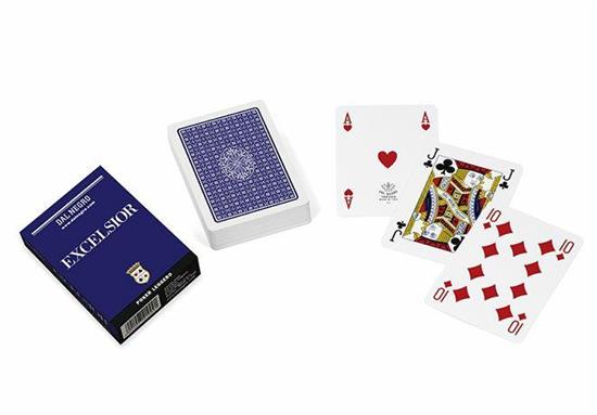 CARTE POKER EXCELSIOR A1 BLU