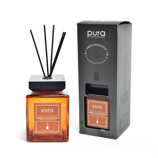 DIFFUSORE PURA 1 LITRO AMBER AND SANDAL WOOD