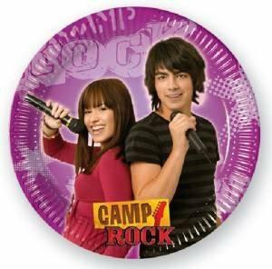 PIATTI CAMP ROCK 20pz