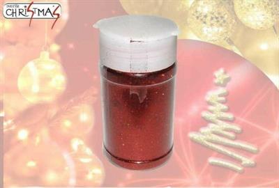 GLITTER 90gr ROSSO.