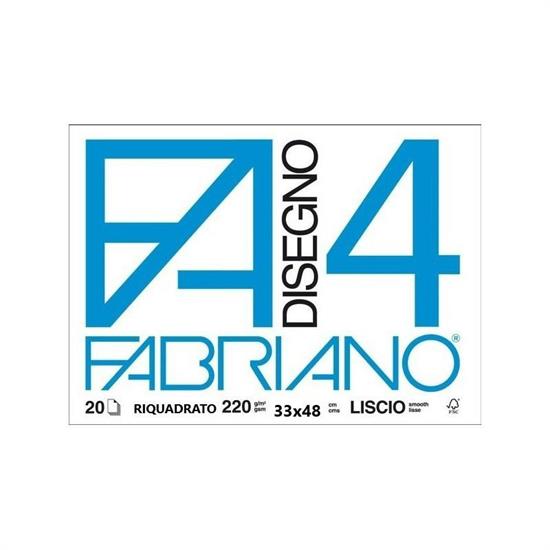 BLOCCO F4 33x48 LISCIO RIQUADRATO