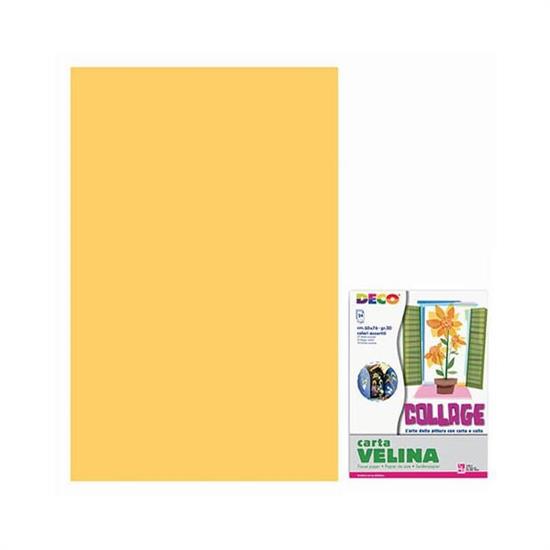 CARTA VELINA GIALLO 50x76