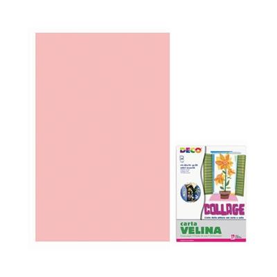 CARTA VELINA ROSA 50x76