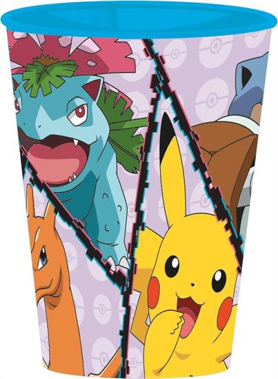 BICCHIERE PLASTICA POKEMON