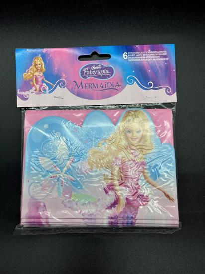 INVITI BARBIE MERMAIDIA