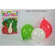 PALLONCINI TRICOLORE 50pz