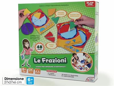 GIOCO LE FRAZIONI 48pz