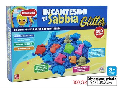 SABBIA MAGICA GLITTER 300gr