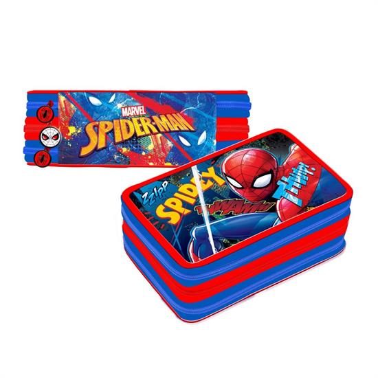 ASTUCCIO SPIDERMAN DELUXE 3zip