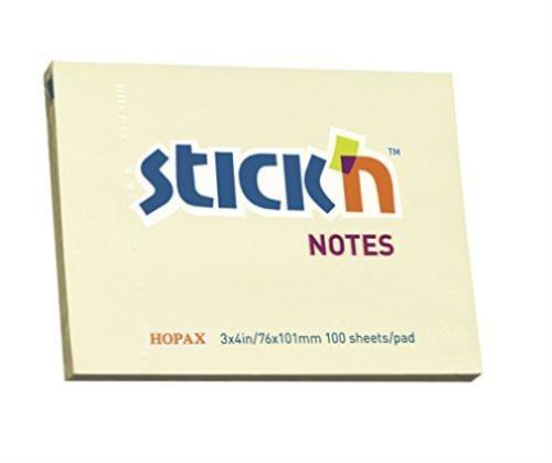 MEMO 76x102 GIALLO STICK'N