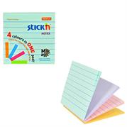 MEMO MAGIC PAD 76X76 4 COLORI PASTELLO 100ff