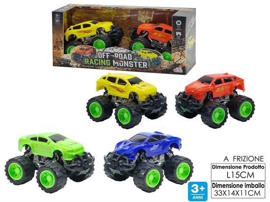 SET 2 MONSTER TRUCK FRIZIONE