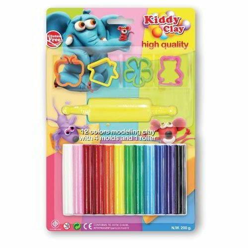 PLASTILINA KIDDY C/ACCESSORI