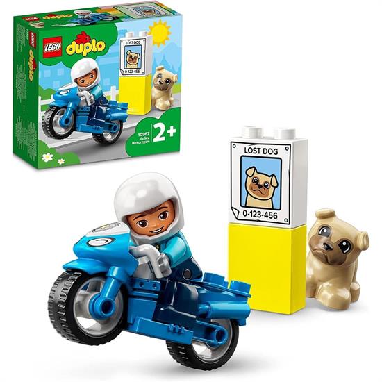 LEGO DUPLO MOTOCICLETTA DELLA POLIZIA