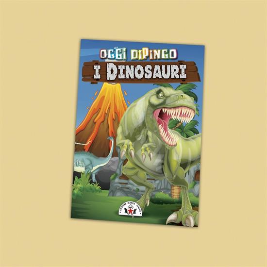 LIBRO DA COLORARE DINOSAURI