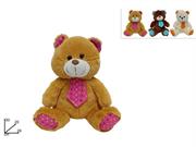 PELUCHE ORSO C/CRAVATTA 30cm