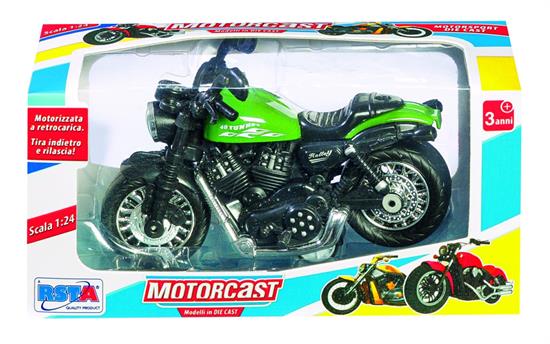 MOTOCICLETTA DIE-CAST COLORI ASSORTITI