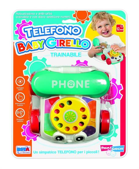 TELEFONO BABY GIRELLO IN BLISTER