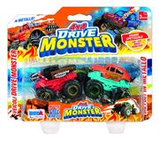 AUTO DIE-CAST 4x4 DRIVE MONSTER 2pz