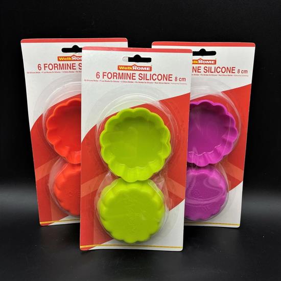 FORMINE SILICONE 8cm 6pz