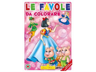 LIBRO FAVOLA DA COLORARE