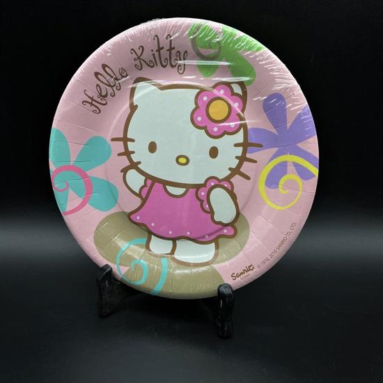 HELLO KITTY PIATTI BAMBOO 18cm 10pz