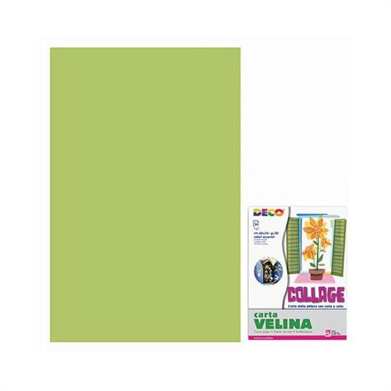 CARTA VELINA VERDE LIME 50x76