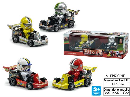 MINI GO-KART FRIZIONE 2pz