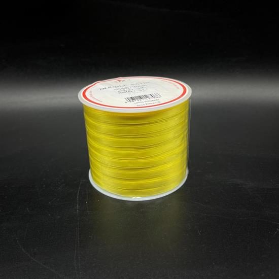 NASTRO RASO 6mm GIALLO 1mt