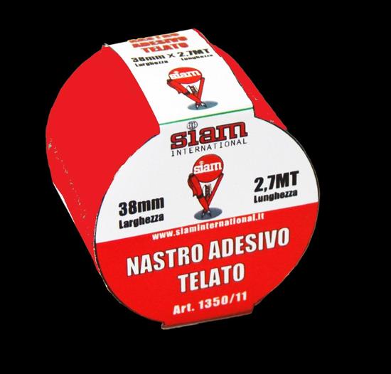 NASTRO TELATO ROSSO 38x2,7mt