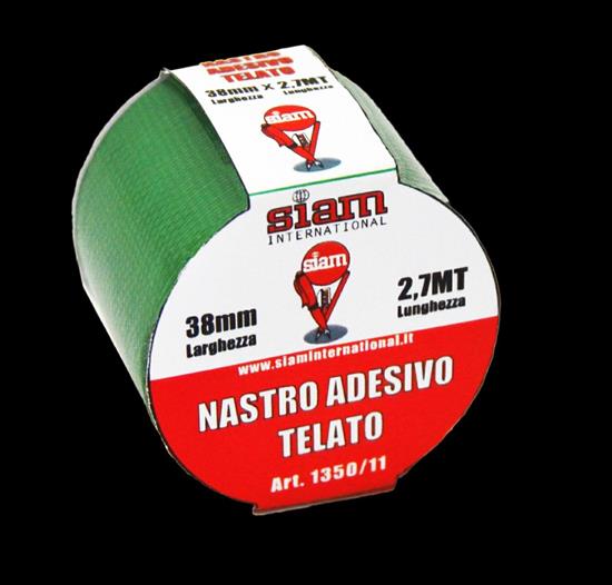 NASTRO TELATO VERDE 38x2,7mt