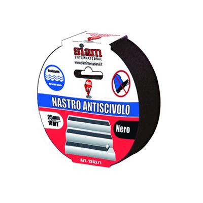 NASTRO ANTISCIVOLO NERO mm25x18mt