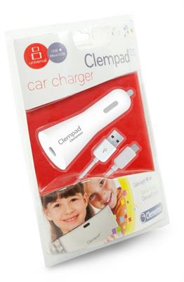 CLEMPAD TABLET CAVO CAR CHARGER.