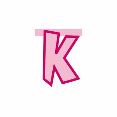 LETTERA ROSA - K -