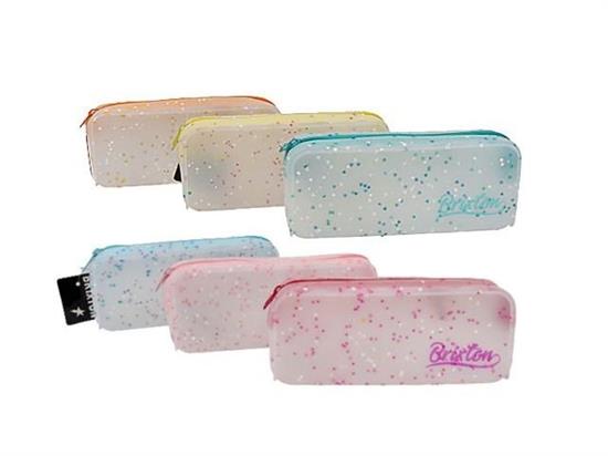 BAULETTO BRIXTON TRASP/GLITTER SILICONE