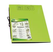 PORTAMENU' A4 VERDE 10 TASCHE