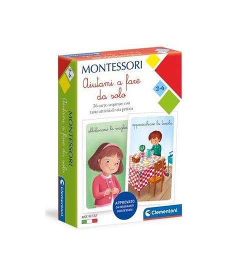 MONTESSORI - CARTE AIUTAMI A FARE DA SOLO