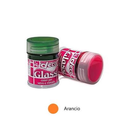 COLORE PER VETRO E METALLO ARANCIO 35ml