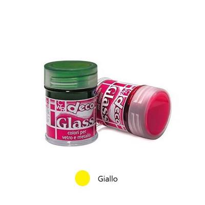 COLORE PER VETRO E METALLO GIALLO 35ml