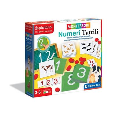 MONTESSORI - NUMERI TATTILI.