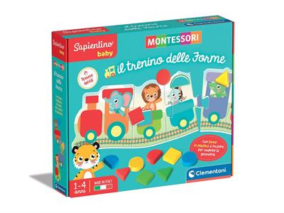 MONTESSORI - TRENINO DELLE FORME.