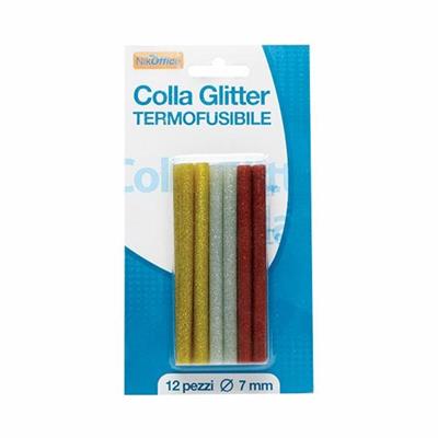 COLLA A CALDO GLITTER 12pz 7mm