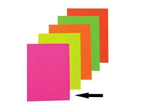 CARTONCINO 50x65 FLUO FUXIA