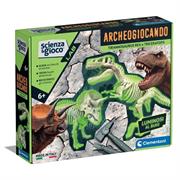 ARCHEOGIOCANDO T-REX E TRICERATOPO