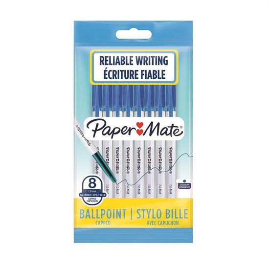 BLISTER PENNA ENTRY LINE 8pz BLU