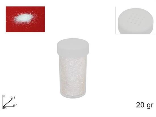 GLITTER 20gr BIANCO